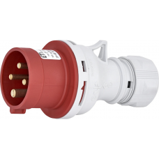 Вилка кабельна (силовий роз'єм) EV-3243  IP44 (32A, 400V, 3P+PE)